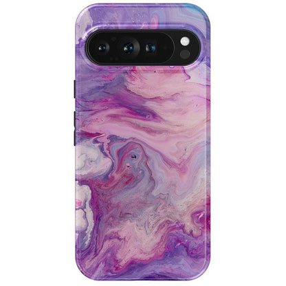 Tie Dying Over You | Purple Marble Google Pixel Case Google Pixel Case Casetry Essential Google Pixel 9 Pro XL