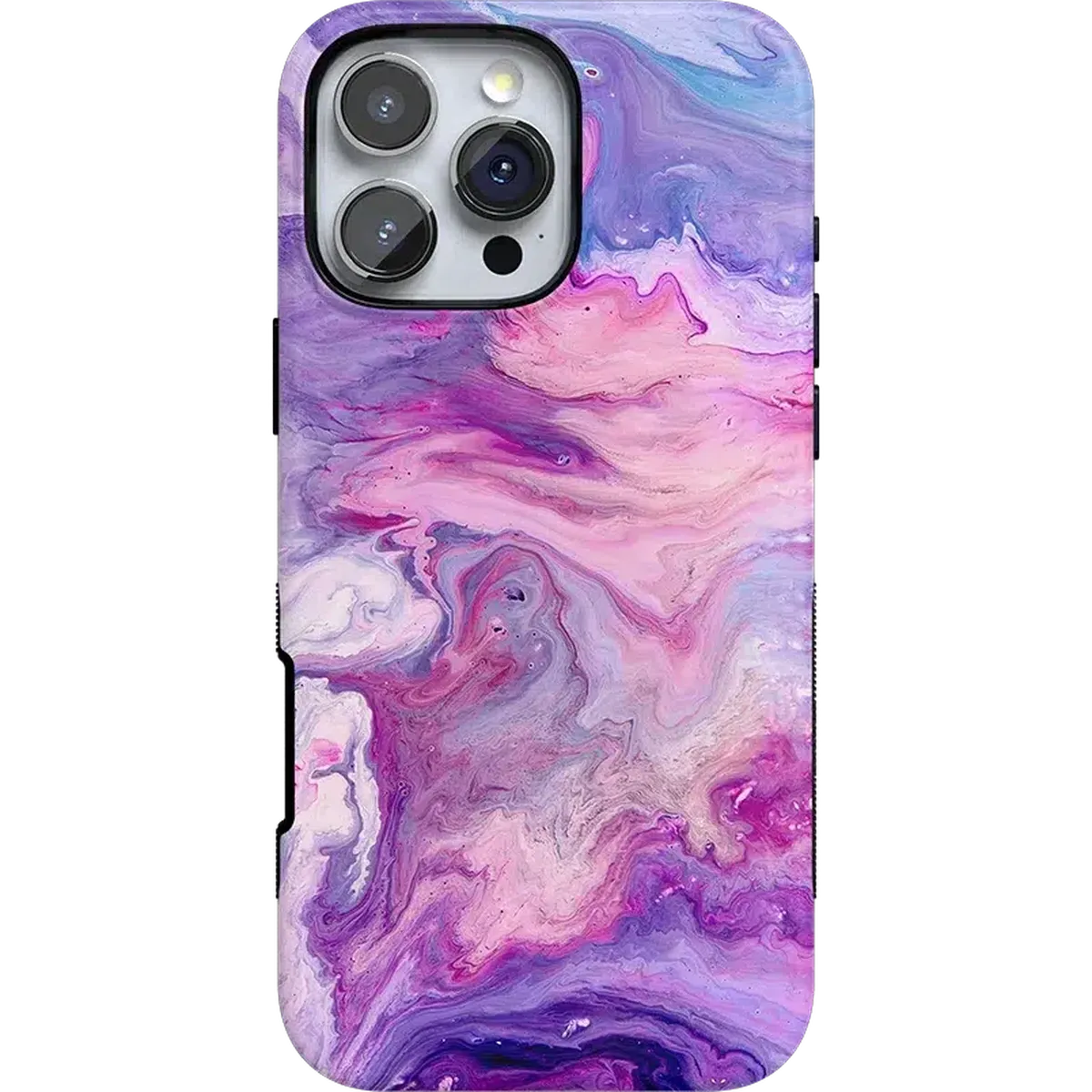 Tie Dying Over You | Purple Marble iPhone Case iPhone Case get.casely Bold + MagSafe® iPhone 16 Pro Max