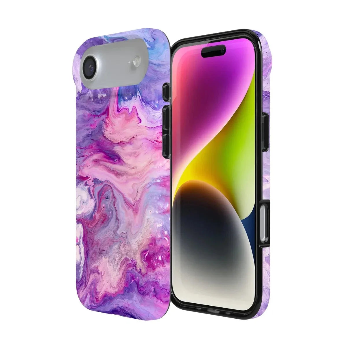 Tie Dying Over You | Purple Marble iPhone Case iPhone Case get.casely
