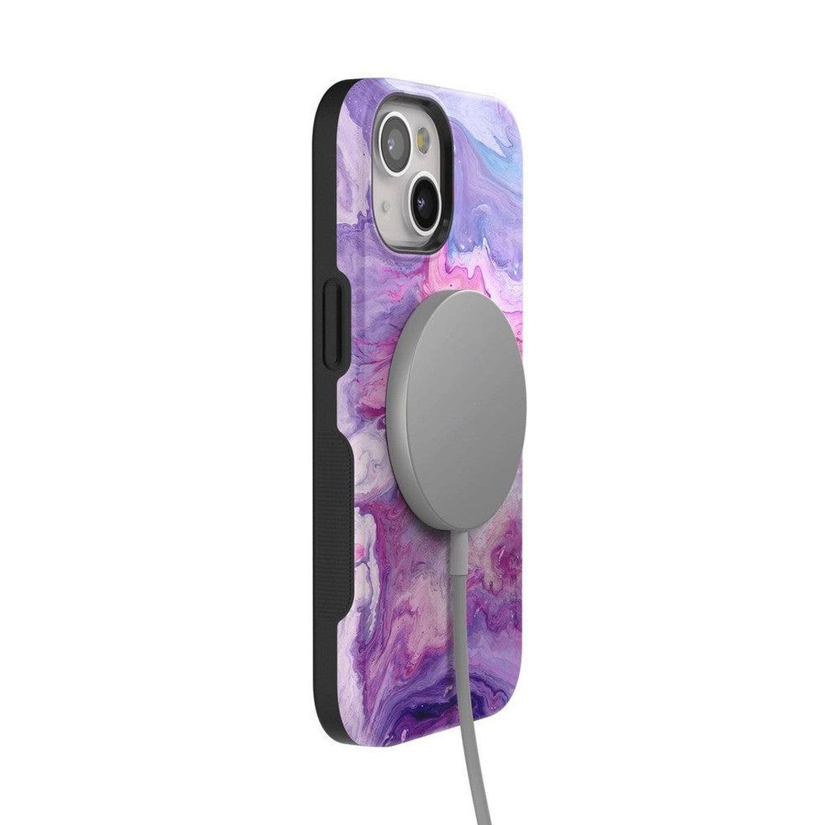 Tie Dying Over You | Purple Marble iPhone Case iPhone Case get.casely