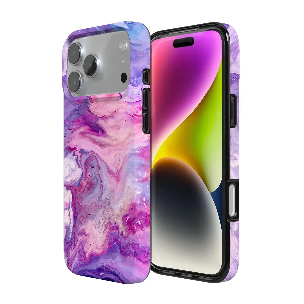 Tie Dying Over You | Purple Marble iPhone Case iPhone Case get.casely