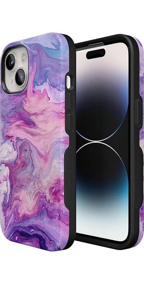 Tie Dying Over You | Purple Marble iPhone Case iPhone Case get.casely
