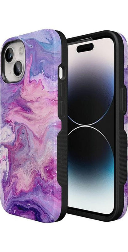 Tie Dying Over You | Purple Marble iPhone Case iPhone Case get.casely