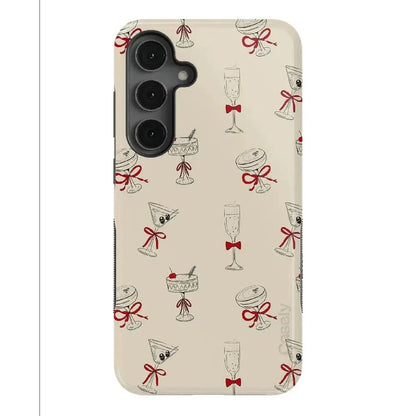 Tini | Kitty and Vibe Holiday Case Phone Case Casetry Bold Flex + MagSafe® Galaxy S25 Plus