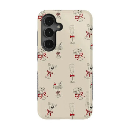 Tini | Kitty and Vibe Holiday Case Phone Case Casetry Bold Flex + MagSafe® Galaxy S25