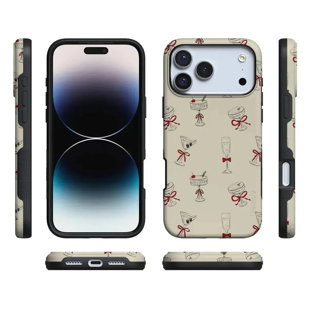 Tini | Kitty and Vibe Holiday Case Phone Case Casetry