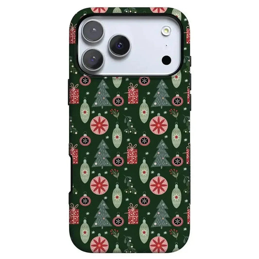Tinsel Town | Christmas Ornament Case Phone Case Casetry Bold Flex + MagSafe® iPhone 17 Pro Max