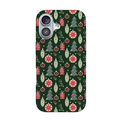 Tinsel Town | Christmas Ornament Case Phone Case Casetry Classic + MagSafe® iPhone 17