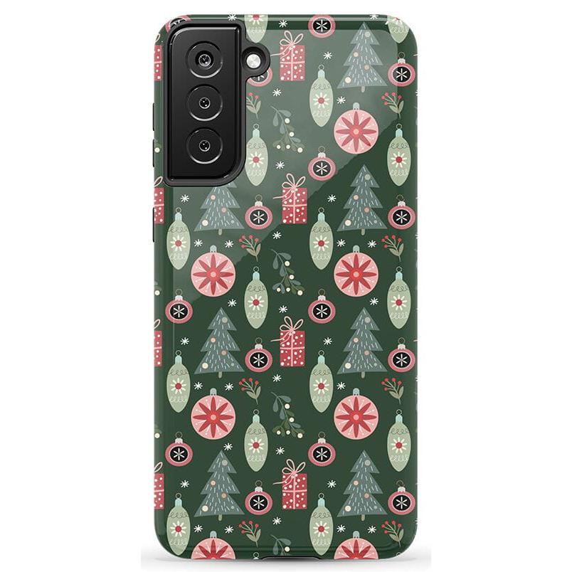 Tinsel Town | Christmas Ornament Case Phone Case Casetry Essential Galaxy S21 Ultra