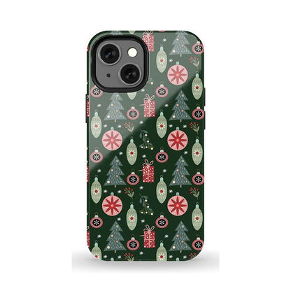 Tinsel Town | Christmas Ornament Case Phone Case Casetry Essential + MagSafe® iPhone 13 Mini
