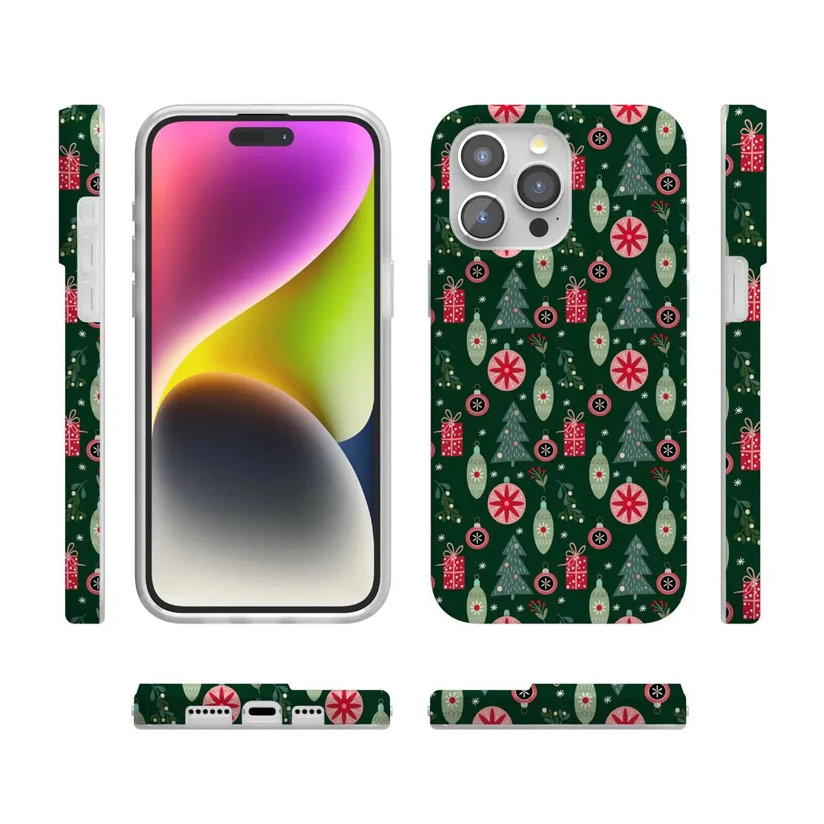 Tinsel Town | Christmas Ornament Case Phone Case Casetry