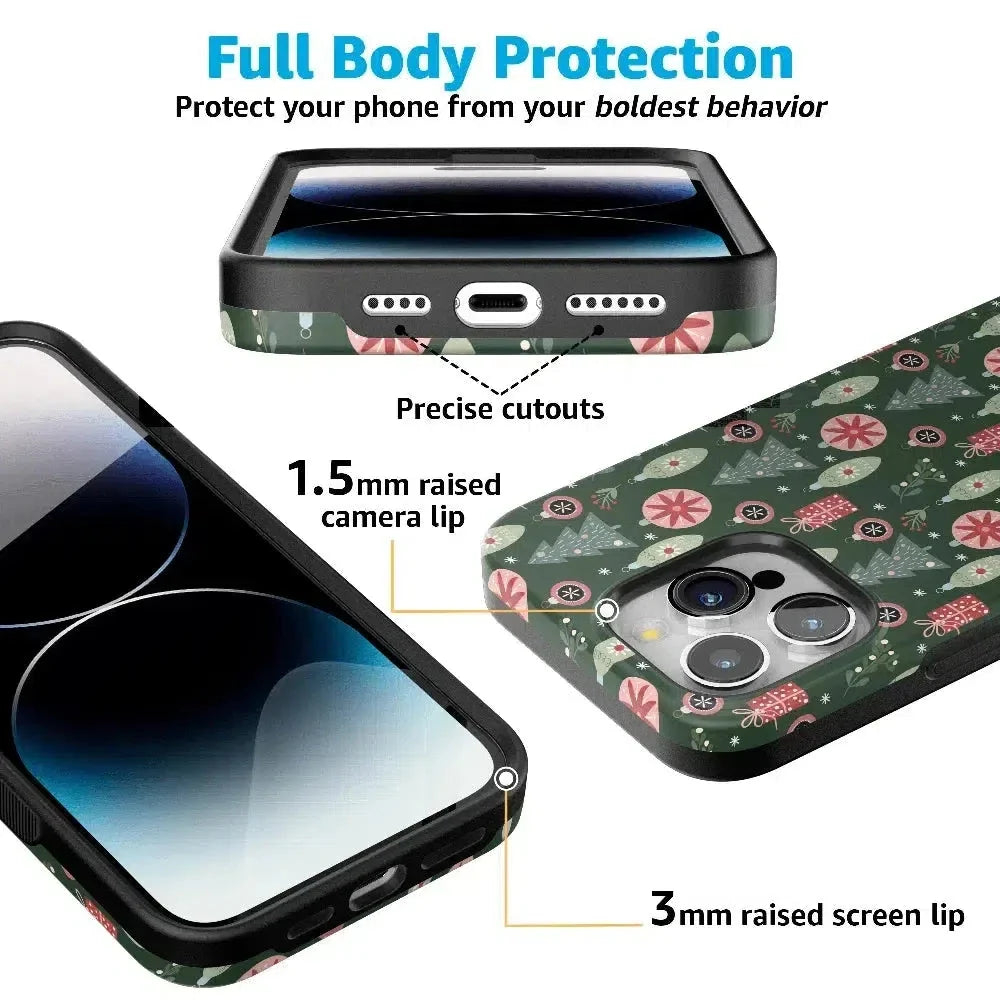 Tinsel Town | Christmas Ornament Case Phone Case Casetry