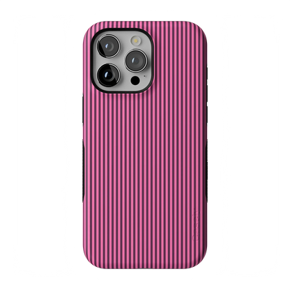 Stripes and the City | Pink & Purple Pinstripe Case - iPhone 13 Pro Max