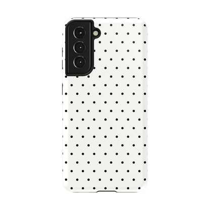 On the Dot | Black Polka Dot Case