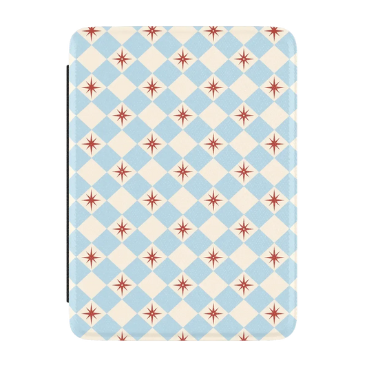 Chelsea Checker | Starlight Tiles Kindle Case | Casely