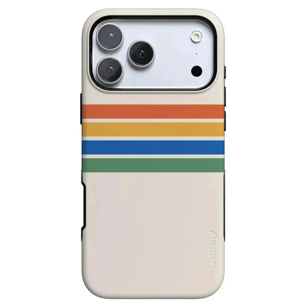Totally Groovy | Rainbow Stripes Color Block Case iPhone Case get.casely Bold Flex + MagSafe® iPhone 17 Pro Max