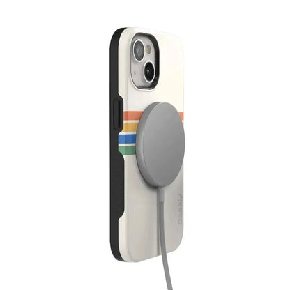 Totally Groovy | Rainbow Stripes Color Block Case iPhone Case get.casely