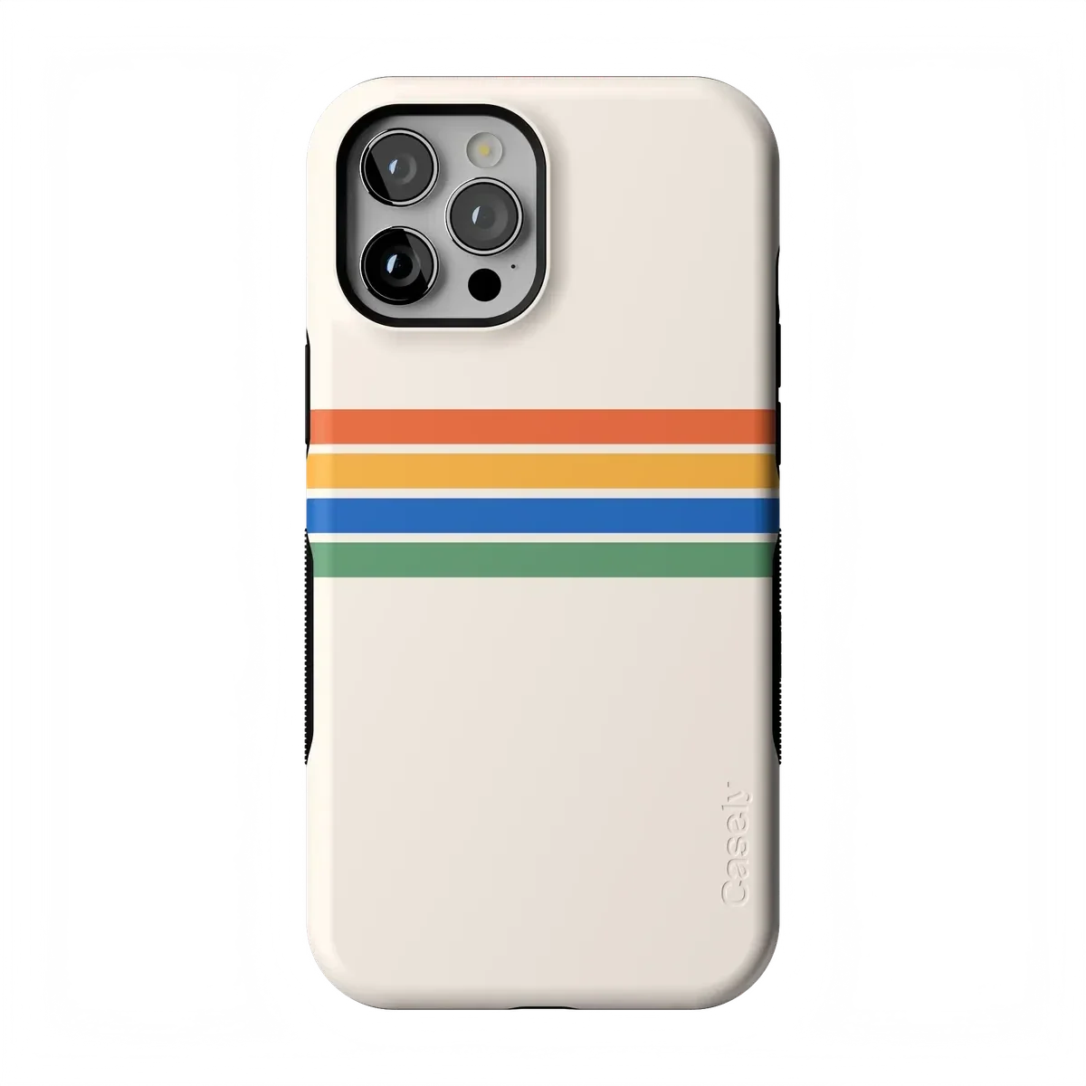 Totally Groovy | Rainbow Stripes Color Block Case iPhone Case get.casely