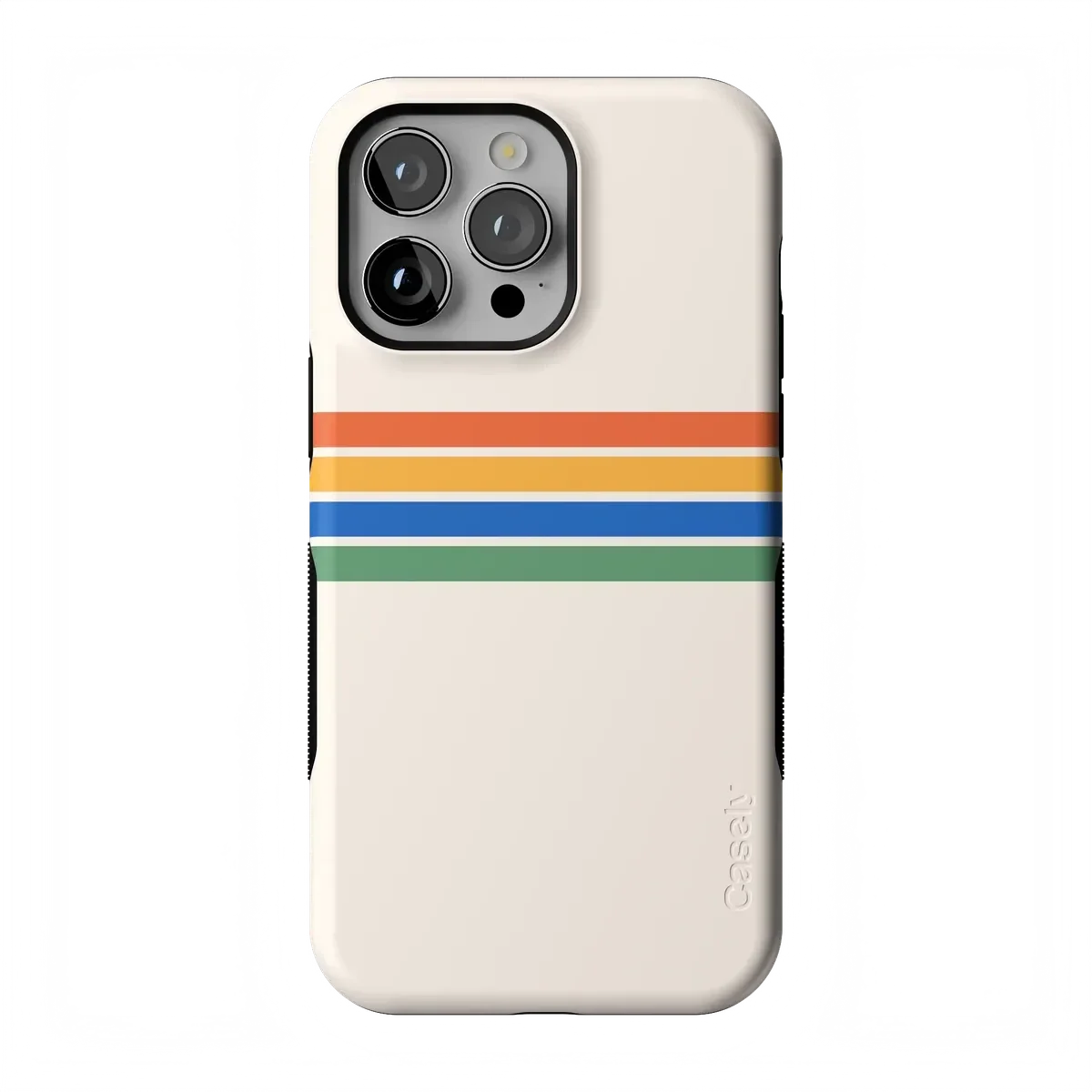 Totally Groovy | Rainbow Stripes Color Block Case iPhone Case get.casely
