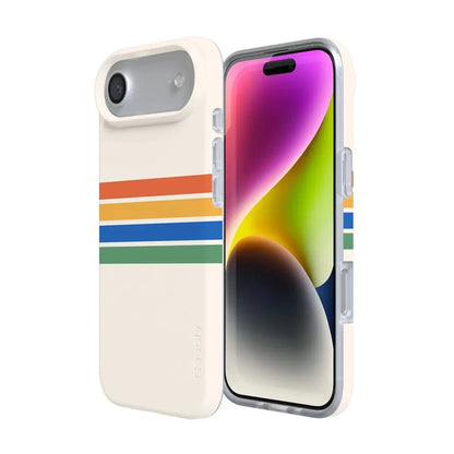 Totally Groovy | Rainbow Stripes Color Block Case iPhone Case get.casely