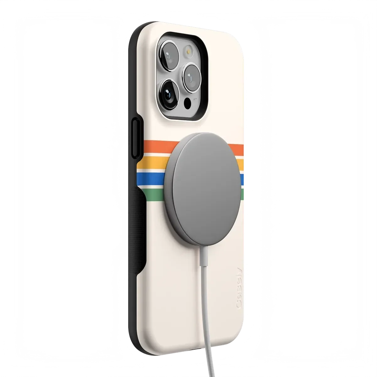 Totally Groovy | Rainbow Stripes Color Block Case iPhone Case get.casely
