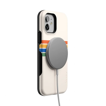 Totally Groovy | Rainbow Stripes Color Block Case iPhone Case get.casely