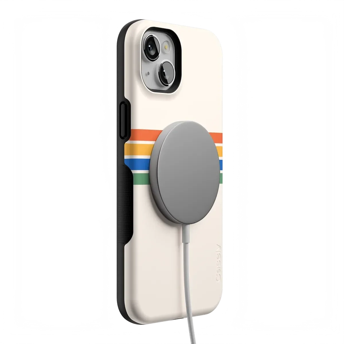 Totally Groovy | Rainbow Stripes Color Block Case iPhone Case get.casely