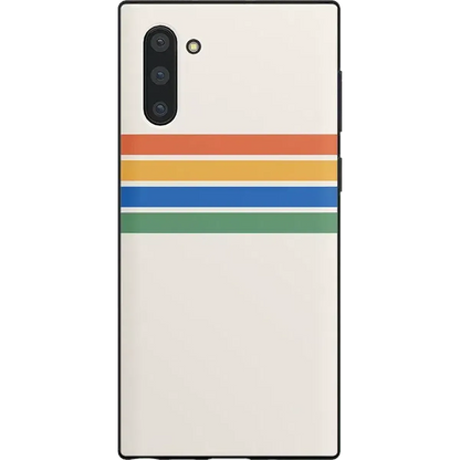 Totally Groovy | Rainbow Stripes Color Block Samsung Case Samsung Case get.casely Classic Galaxy Note 10