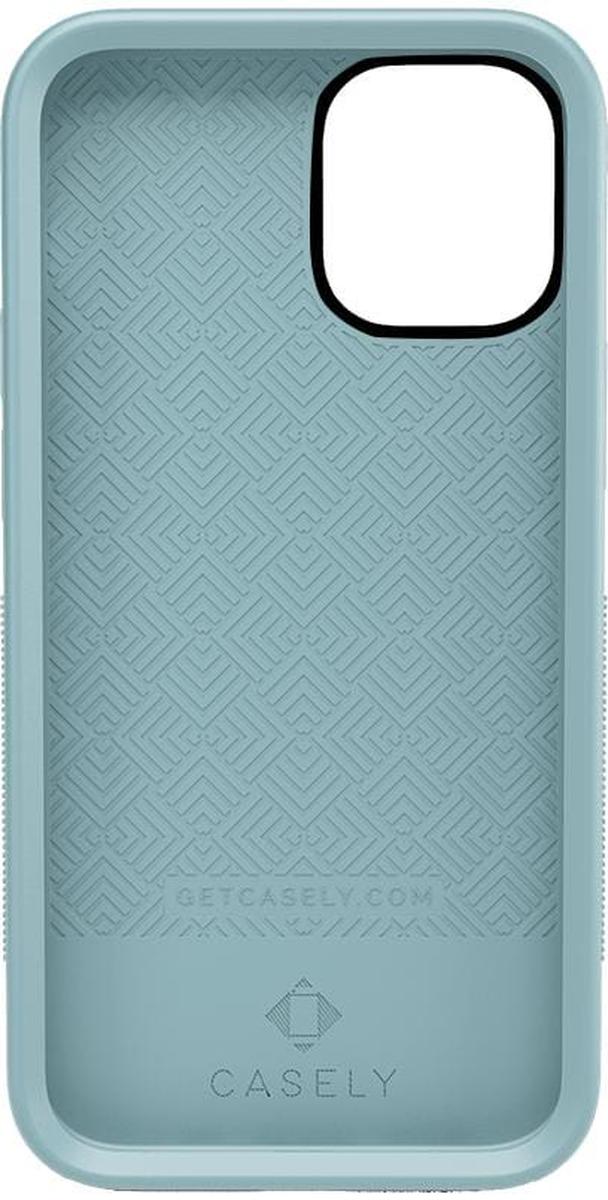 Totally Groovy | Teal Rainbow Stripes Color Block Case iPhone Case get.casely