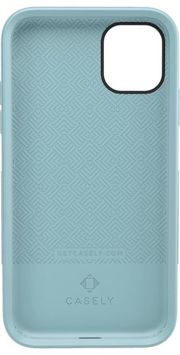 Totally Groovy | Teal Rainbow Stripes Color Block Case iPhone Case get.casely