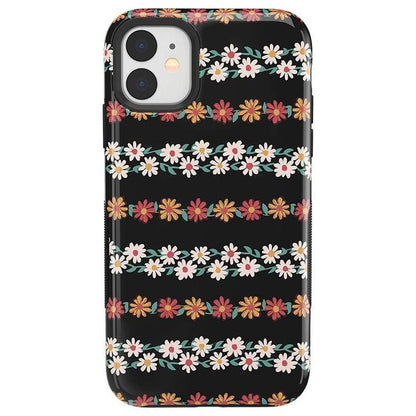 Totally Rad | Daisy Print Floral Case iPhone Case get.casely Bold iPhone 11