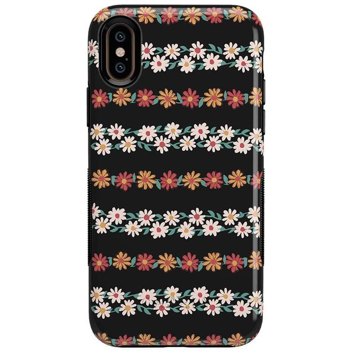 Totally Rad | Daisy Print Floral Case iPhone Case get.casely Bold iPhone XS Max