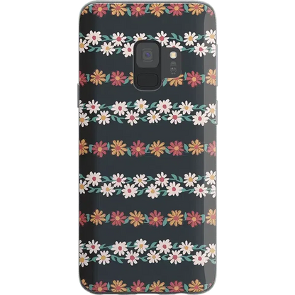 Totally Rad | Daisy Print Floral Samsung Case Samsung Case get.casely Classic Galaxy S9 Plus