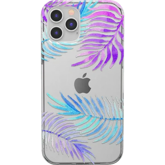 Tropical Blues | Palm Leaves Floral case iPhone Case get.casely Classic iPhone 12 Pro Max