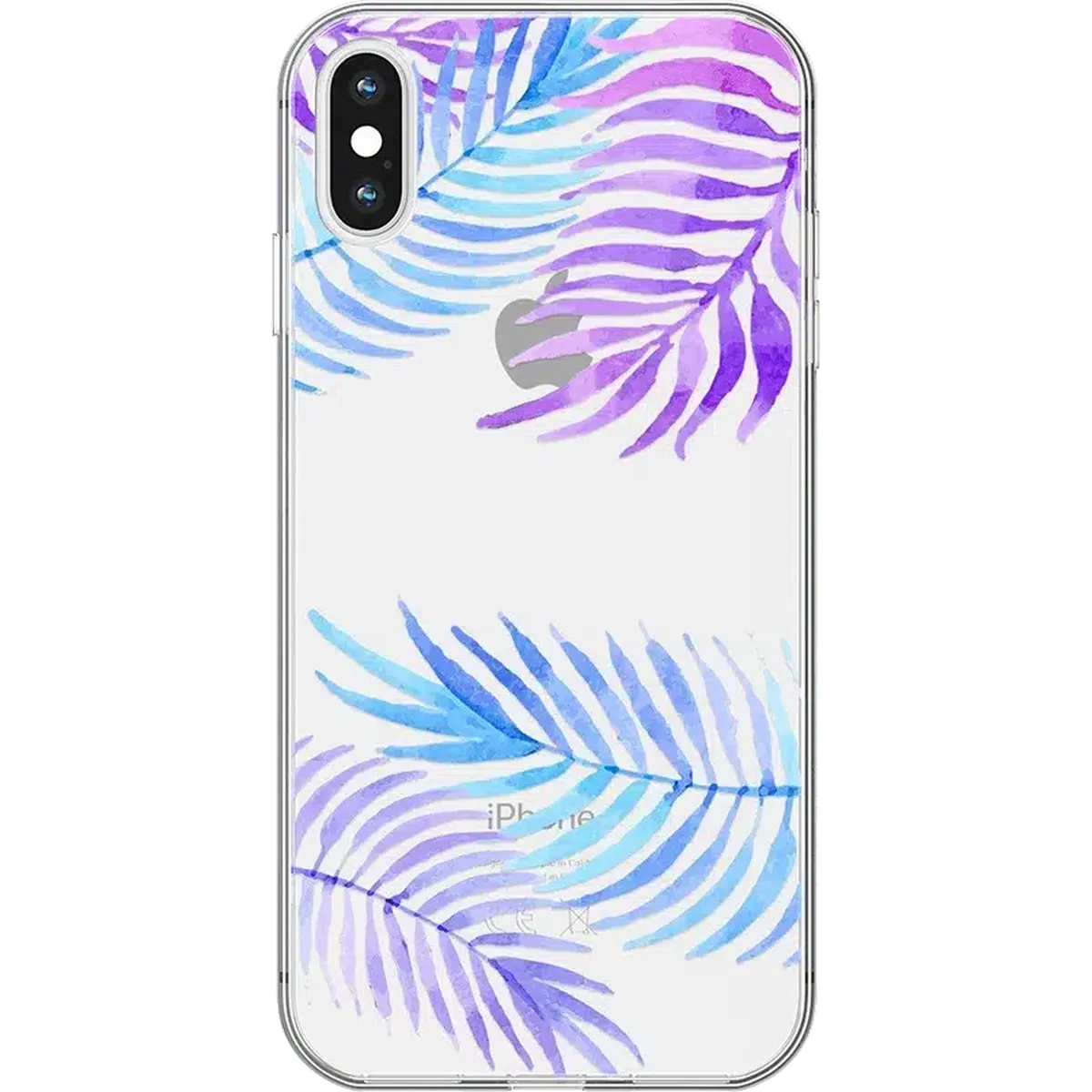 Tropical Blues | Palm Leaves Floral case iPhone Case get.casely Classic iPhone XS Max