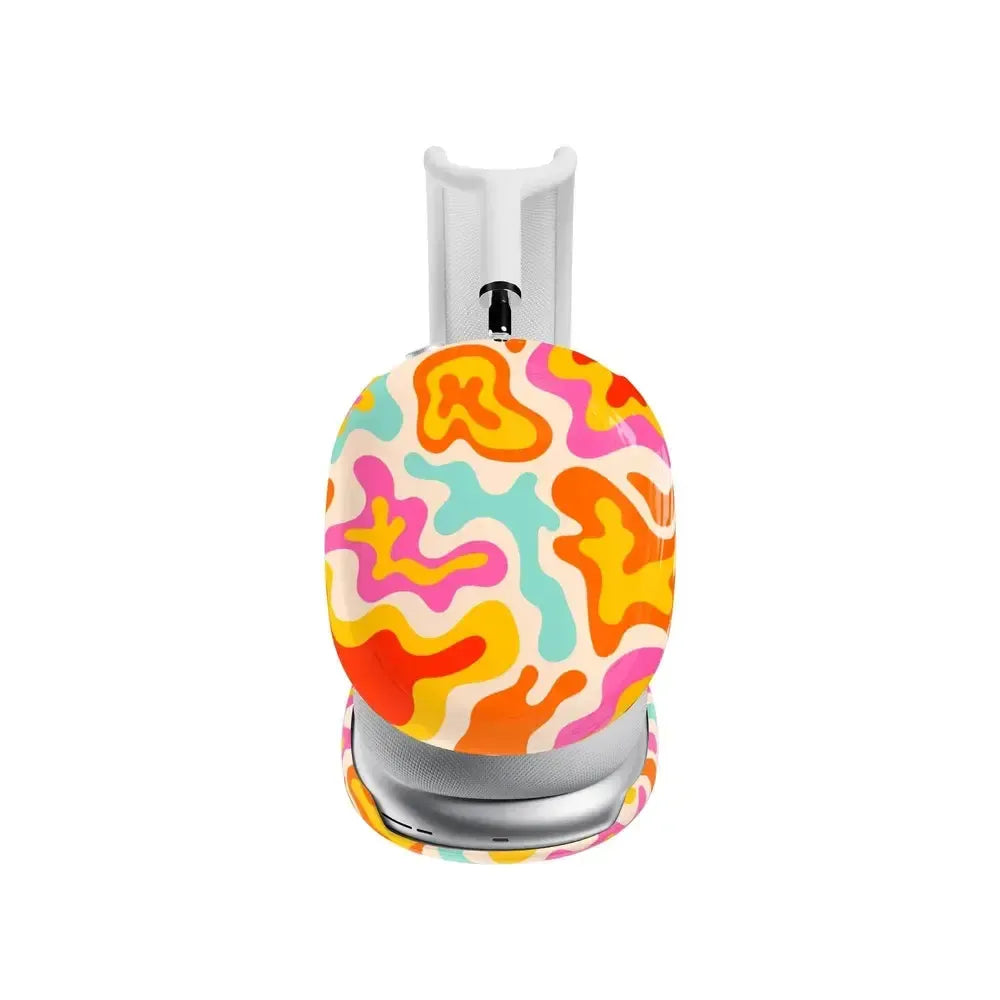 Tropical Color Splash | Abstract Retro AirPods Max Case AirPods Case Casetry
