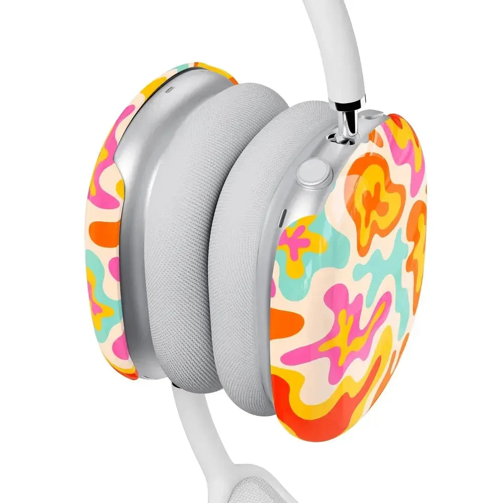 Tropical Color Splash | Abstract Retro AirPods Max Case AirPods Case Casetry