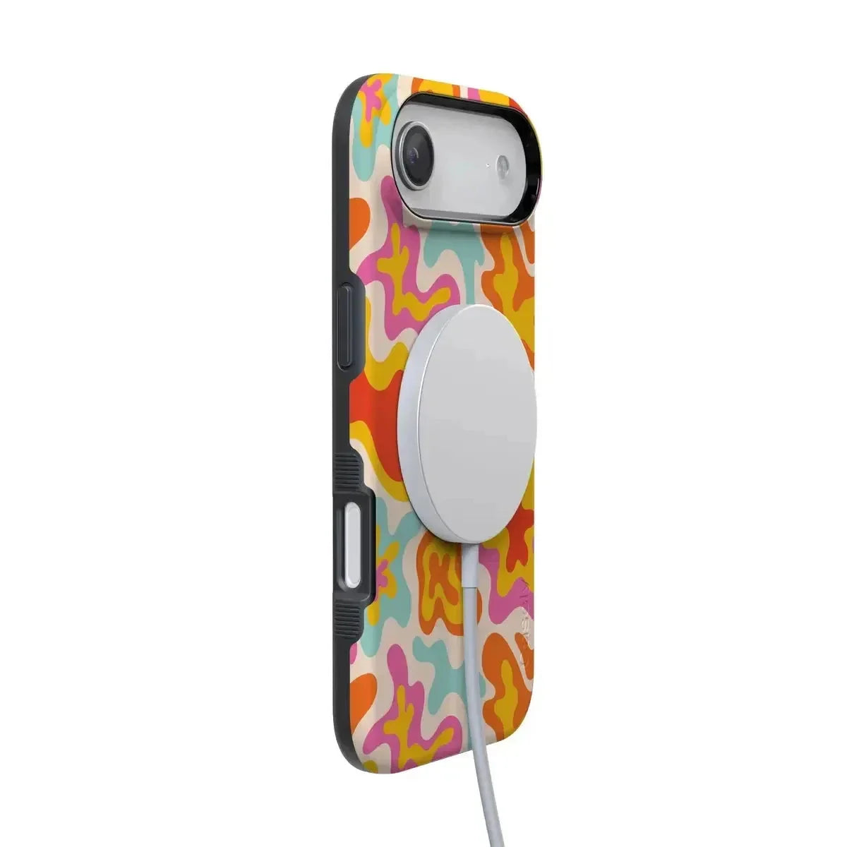 Tropical Color Splash | Abstract Retro Case iPhone Case get.casely
