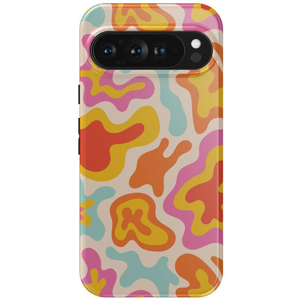 Tropical Color Splash | Abstract Retro Google Pixel Case Google Pixel Case Casetry Essential Google Pixel 9 Pro XL