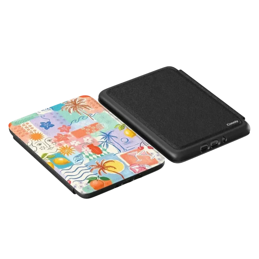 Tropical Heat | Beachy Collage Kindle Case Kindle Case get.casely