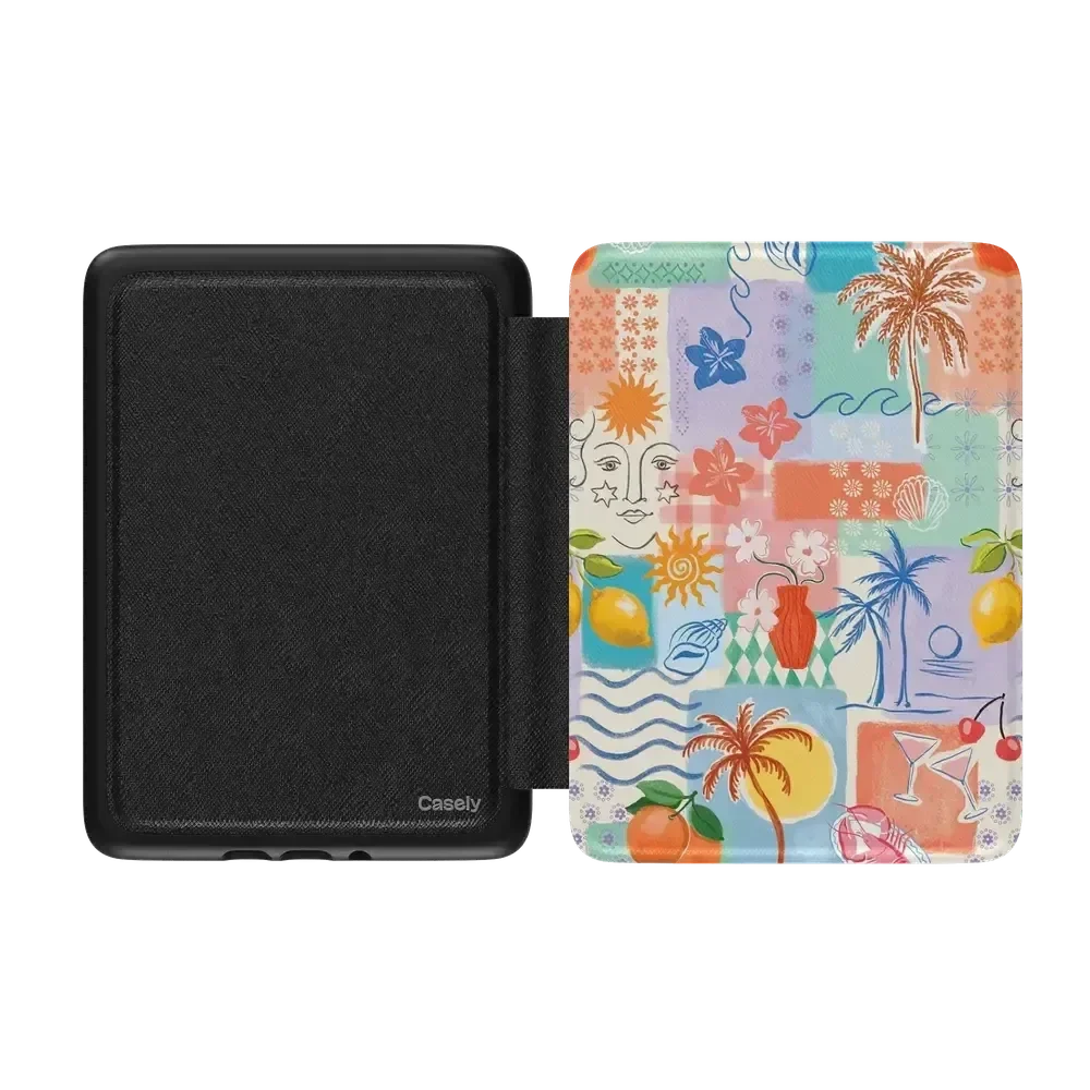 Tropical Heat | Beachy Collage Kindle Case Kindle Case get.casely
