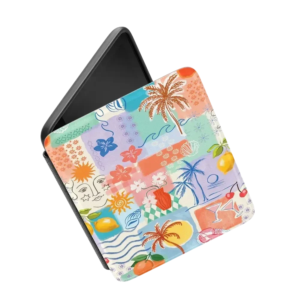 Tropical Heat | Beachy Collage Kindle Case Kindle Case get.casely