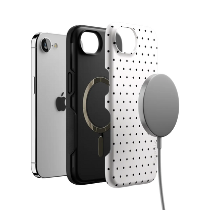 On the Dot | Black Polka Dot Case