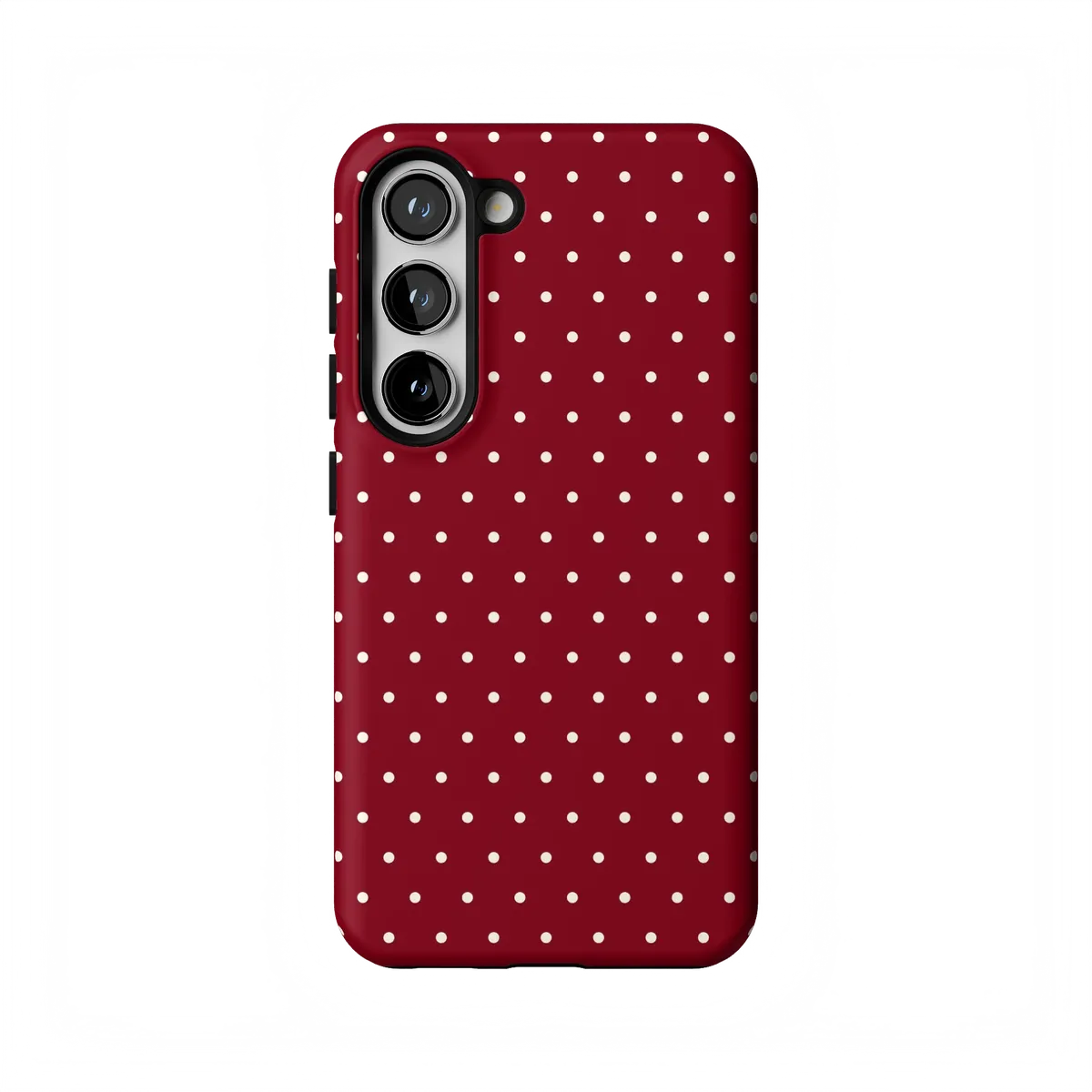 On the Dot | Maroon Polka Dot Case