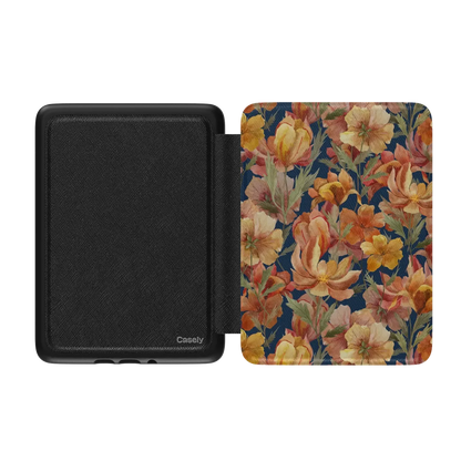Fallen Gold | Antique Floral Kindle Case