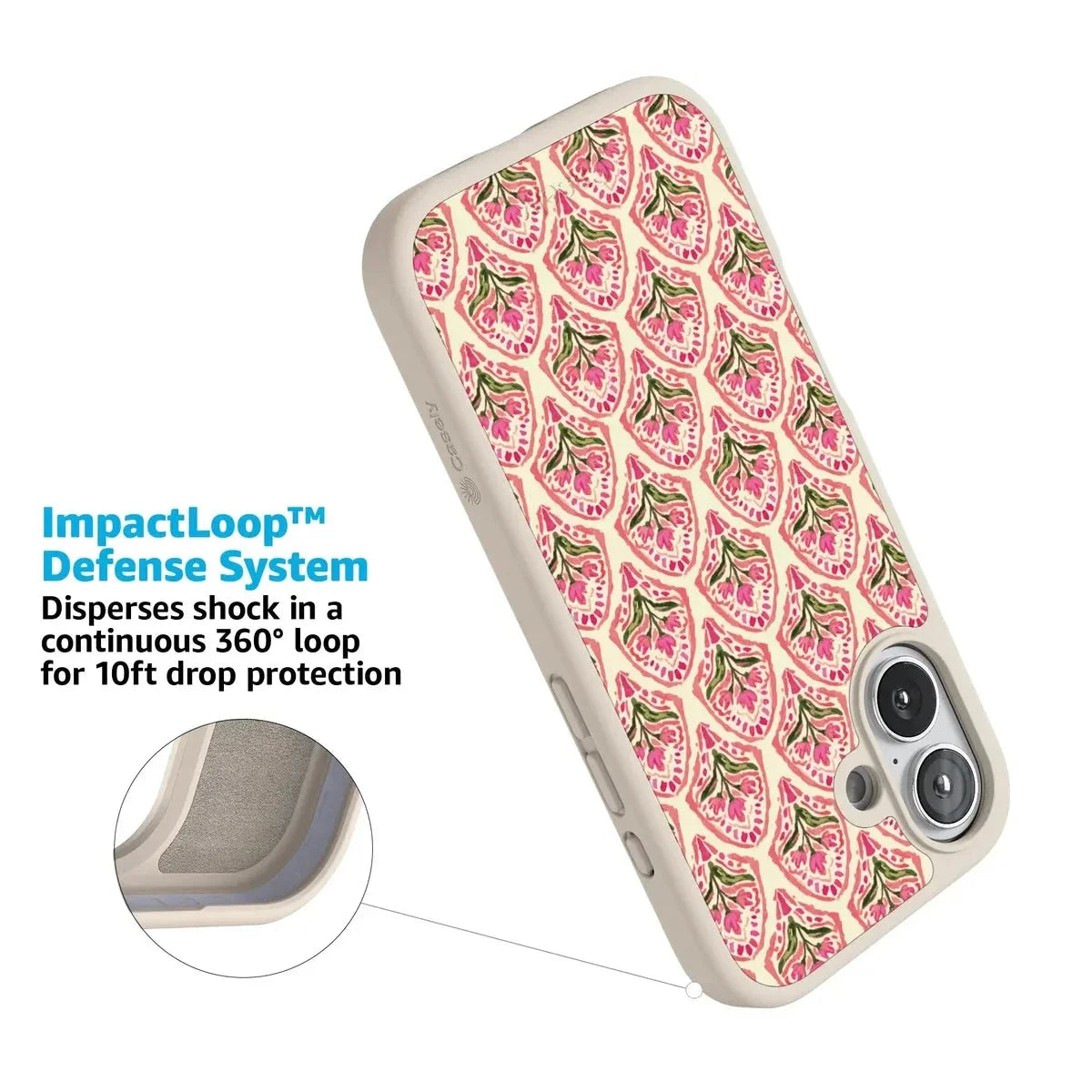 Tulip Tapestry | Jenna Palek x Casely Case iPhone Case get.casely