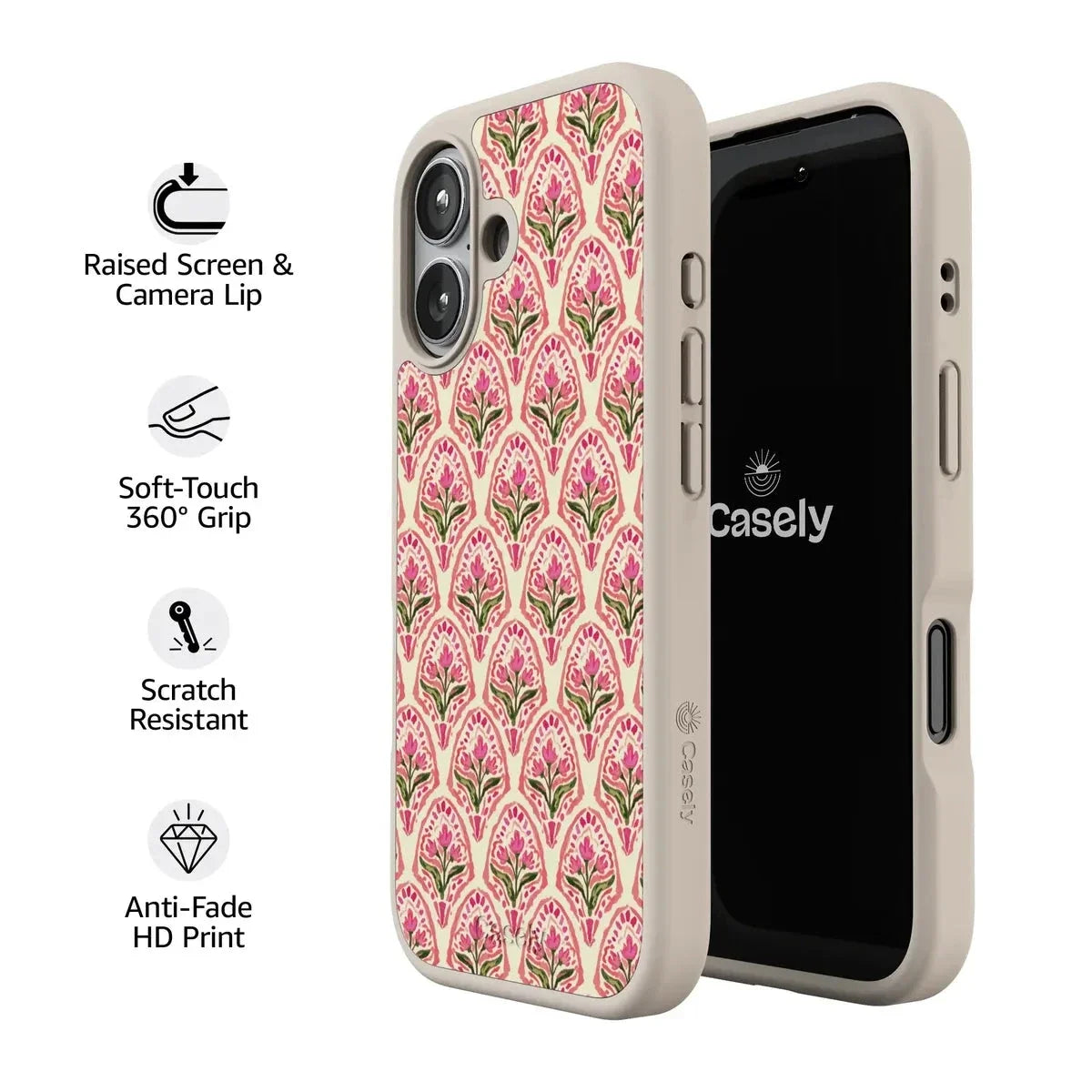 Tulip Tapestry | Jenna Palek x Casely Case iPhone Case get.casely