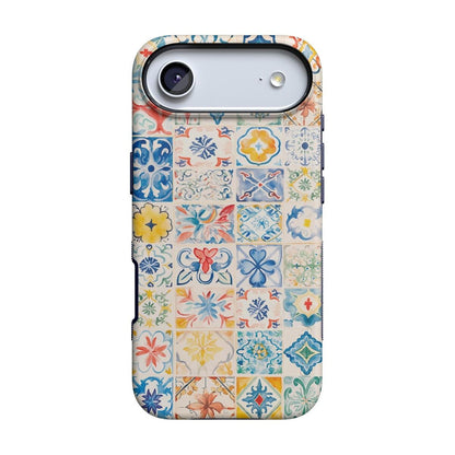 Tuscan Tiles | Dolce Vita Case iPhone Case get.casely Bold Flex + MagSafe® iPhone 17 Air