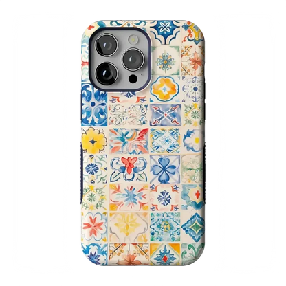 Tuscan Tiles | Dolce Vita Case iPhone Case get.casely Bold + MagSafe® iPhone 14 Pro Max