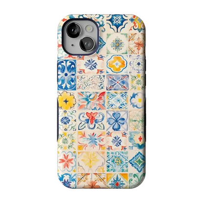 Tuscan Tiles | Dolce Vita Case iPhone Case get.casely Bold + MagSafe® iPhone 15